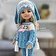 Clothes for Paola Reina dolls. Blue suit with long ears. Clothes for dolls. DeSouris (desouris). My Livemaster. Фото №4