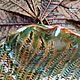 Ceramic dish Autumn fern leaf. Dish. GFox family workshop (homeaccent). My Livemaster. Фото №6