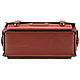 Leather briefcase-trunk ' Adjutant '(red). Brief case. Russian leather Guild. Online shopping on My Livemaster.  Фото №2