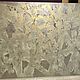 Large relief silver painting with glitter 'Awakening' »100h80h1,5, Pictures, Volgograd,  Фото №1