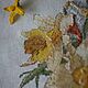 Daffodils. Pictures. Lena Badanova Embroidery Shop. My Livemaster. Фото №4