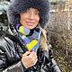 Меховая шапка ушанка и косынка из меха норки «Street style”. Шапка-ушанка. Татьяна Гогошидзе (tf_fur_workshop). Интернет-магазин Ярмарка Мастеров.  Фото №2
