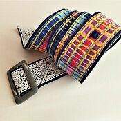 Аксессуары handmade. Livemaster - original item Belt for women, textile. Boho belt. Handmade.