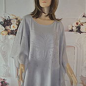 Одежда handmade. Livemaster - original item Summer poncho, oversize.. Handmade.