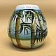 Order Bamboo - Calabash and Bombilla porcelain (hand painted). Veselyj farfor. Livemaster. . Bombilli and Calabas Фото №3