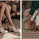 Josephine. Дерзкие кожаные ботильоны на шнуровке. Ботильоны. BaliElf. Ярмарка Мастеров.  Фото №6