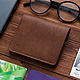 Wallet leather men's Cologne. Wallets. Ratatosk Leather Accessories. Online shopping on My Livemaster.  Фото №2