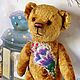  Teddy bear cornflower. Teddy Bears. Nadezhda Belova Christmas gift. My Livemaster. Фото №4