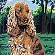 Винтаж: Картины вышивки Охотничьи собаки (Франция). Предметы интерьера винтажные. Брикаброк (bric-a-broc). Ярмарка Мастеров.  Фото №5
