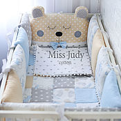 Бортики подушки для детских кроваток 12 шт