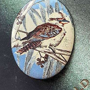 Винтаж ручной работы. Ярмарка Мастеров - ручная работа Винтаж: Брошь. KoBh06C1. Handmade.