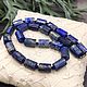 Natural lapis lazuli large beads. Beads2. naturalkavni. My Livemaster. Фото №5