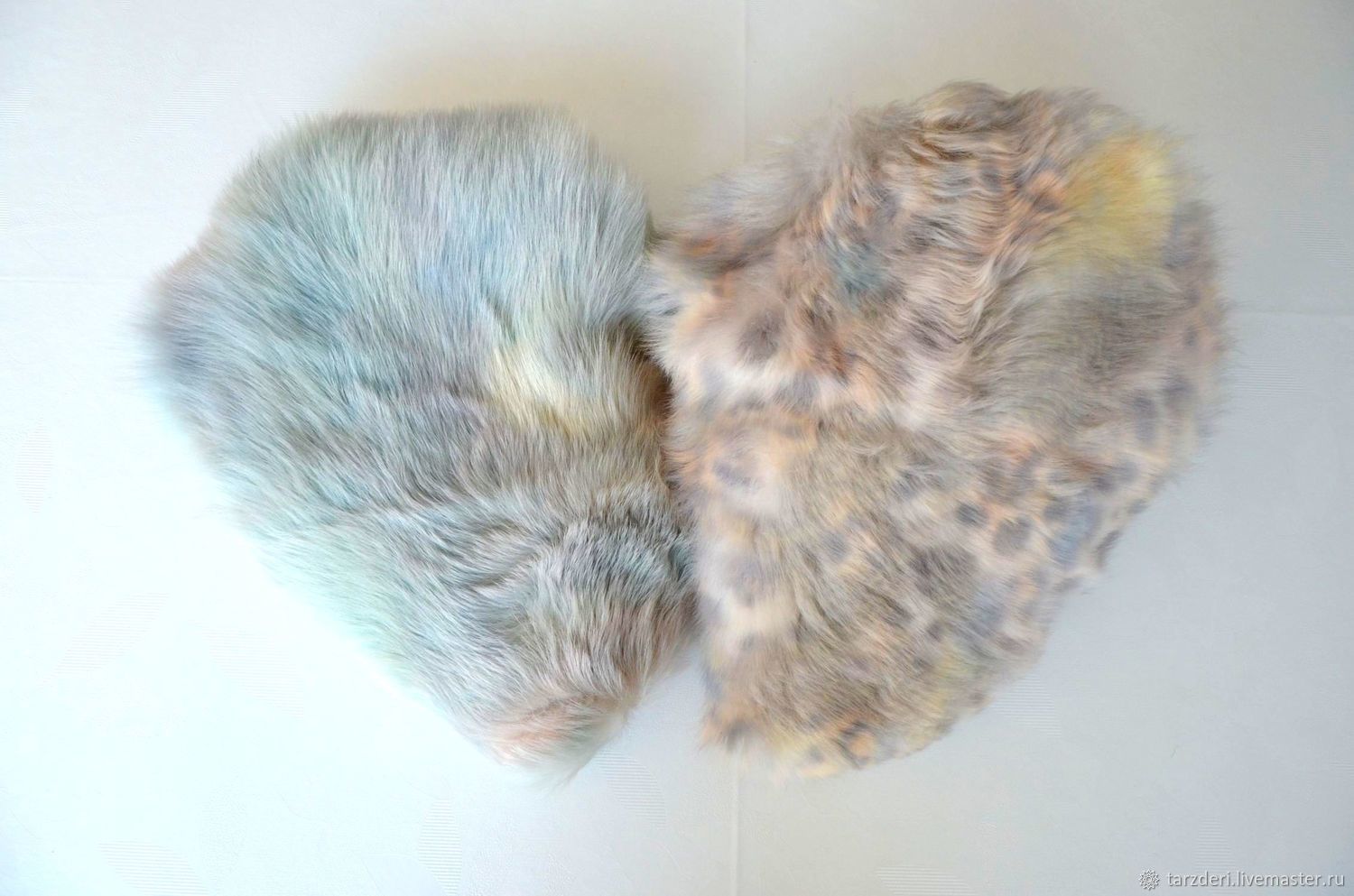 Natural fur - gray-beige Tuscany (2 skins in a set)), Fur, Ankara,  Фото №1