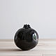 Large black ceramic garnet. Vases. Hill & Mill. Online shopping on My Livemaster.  Фото №2