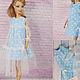 For Blythe and Barbie. Two dresses in one, Clothes for dolls, Arkhangelsk,  Фото №1