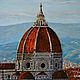 Order Painting Florence Italy, oil on canvas, 60 x 50. Valeria. Livemaster. . Pictures Фото №3