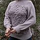 Jerseys: Sweater. Irish lace, Sweaters, Ramenskoye,  Фото №1