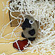Вязаная игрушка ручной работы "Обиженный утконос", Мягкие игрушки, Москва,  Фото №1
