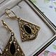 Заказать Винтаж: Винтажные серьги. Александра VINTAGE (minati-vintage). Ярмарка Мастеров. . Серьги винтажные Фото №3