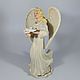 Porcelain figurine ' Angel with a dove '. Lenox. Vintage statuettes. bradbury. My Livemaster. Фото №4