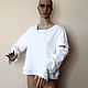Sweatshirt White / cotton, Jumpers, Moscow,  Фото №1