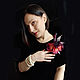 Iris silk brooch 'My Lord'. Brooches. natalya-4 (natalya-4). Online shopping on My Livemaster.  Фото №2