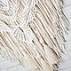 Макраме панно бохо стиль. Панно макраме. Nova Fiber. Интернет-магазин Ярмарка Мастеров.  Фото №2