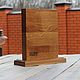 Магнитная двусторонняя подставка для ножей «Мини ШЕФ». Утварь. SDPWooD. Ярмарка Мастеров.  Фото №4