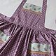 Women's aprons to order. Apron with polka dots. Women's kitchen apron, Kits for photo shoots, Voronezh,  Фото №1