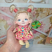 Куклы и игрушки handmade. Livemaster - original item Dolls and dolls: textile doll Angel of Luck. Handmade.