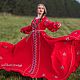 Платье с богатой вышивкой Царица, Народные платья, Белгород,  Фото №1
