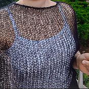 Tote: knitted women's handbag