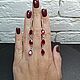 Серьги гранат серебряные, длинные серьги с гранатом красные. Серьги классические. Irina Moro (Ирина Моро украшения). Ярмарка Мастеров.  Фото №10