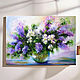 Original acrylic painting on canvas flowers. Pictures. Картины Розы Пионы. Online shopping on My Livemaster.  Фото №2