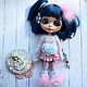 Заказать Для кукол Blythe Стиль Kawaii fashion Розово-голубой. TashaDollOutfits. Ярмарка Мастеров. . Одежда для кукол Фото №3