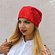Felted hat 'Passion'. Caps. Allayarova Lira (lira-felt). Online shopping on My Livemaster.  Фото №2