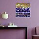 Картина: Абстрактный фиолетовый горный пейзаж. Картины. Irina Guseva Art. Интернет-магазин Ярмарка Мастеров.  Фото №2