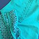 Summer linen dress 'Turquoise'. Dresses. Shop Tatiana Panova. My Livemaster. Фото №5