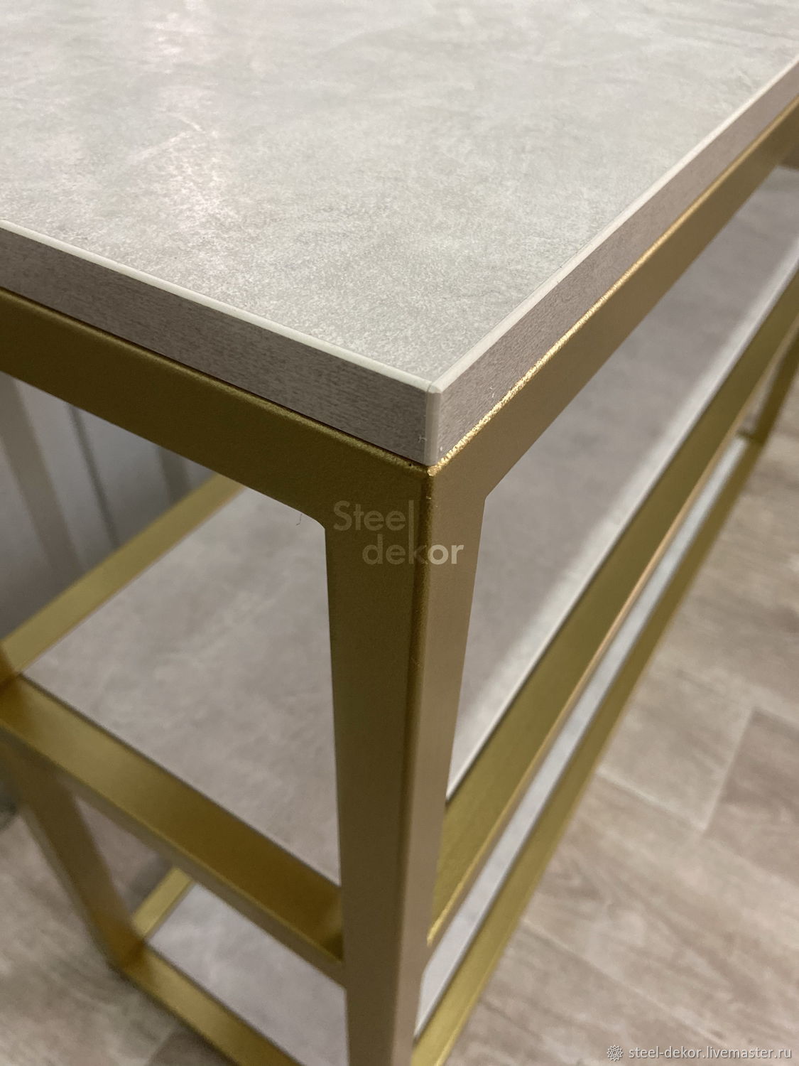 Консольный стол / Стеллаж в интернет-магазине Ярмарка Мастеров по цене ...