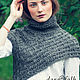 Knit Woollen Snood "Grey Celtic", Swimwear, Novokuznetsk,  Фото №1