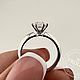 Золотое кольцо с бриллиантом 0,7 карат. Кольцо помолвочное. FROLOF Jewelry. Ярмарка Мастеров.  Фото №6