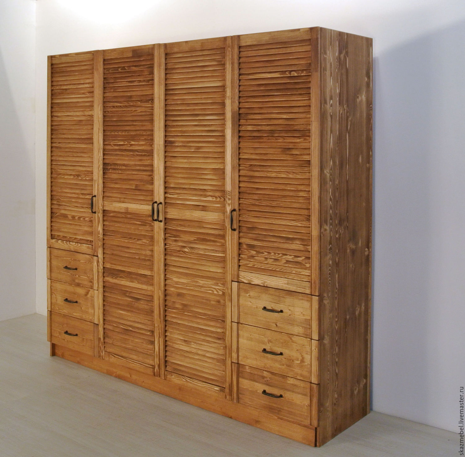 деревянный встроенный шкаф своими руками