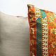Set of pillowcases-halves in orange tones. Pillow. tokoshop. Online shopping on My Livemaster.  Фото №2
