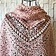 Шаль крючком-Платок крючком-Шаль вязаная. Шали. Multi Color Crochet (voronkova-olga). Ярмарка Мастеров.  Фото №5