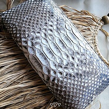 Сумки ручной работы. Ярмарка Мастеров - ручная работа Кошелёк из натуральной кожи питона   money lover. Handmade.