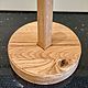 Holder for boom. towels in Rustic style 'Spot'. Holders. Custom furniture making U.LOFT. My Livemaster. Фото №5