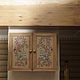 Подвесной шкафчик с росписью, Кухонная мебель, Северск,  Фото №1
