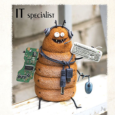 Сумки ручной работы. Ярмарка Мастеров - ручная работа Сумка-шоппер "IT specialist". Handmade.