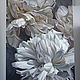 Order Painting 'White peonies' oil on canvas 70h100cm. vestnikova. Livemaster. . Pictures Фото №3