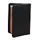 Diary A5 NAT. leather 'coat of Arms', black in a black braid. Diaries. Toccata. Online shopping on My Livemaster.  Фото №2